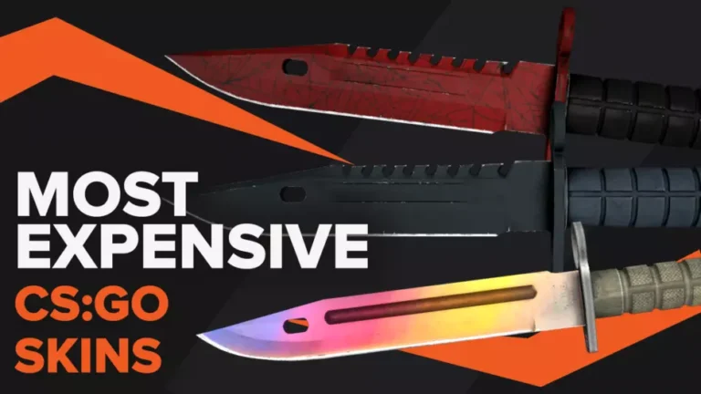 MOST EXPENSIVE KNIVES IN CSGO