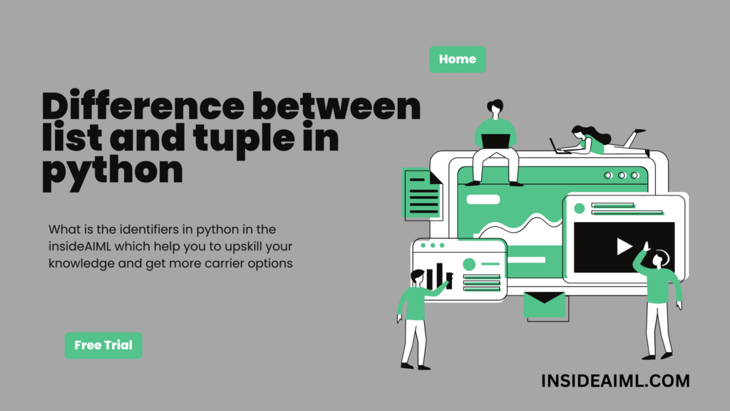 Meaning of difference between list and tuple? Meaning of difference between list and tuple?
