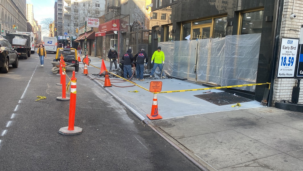 sidewalk repair Manhattan