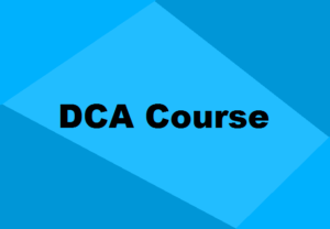 A One-Year Diploma in Computer Applications