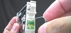 Location of the HP Printer Ink Cartridge Secret Reset Button